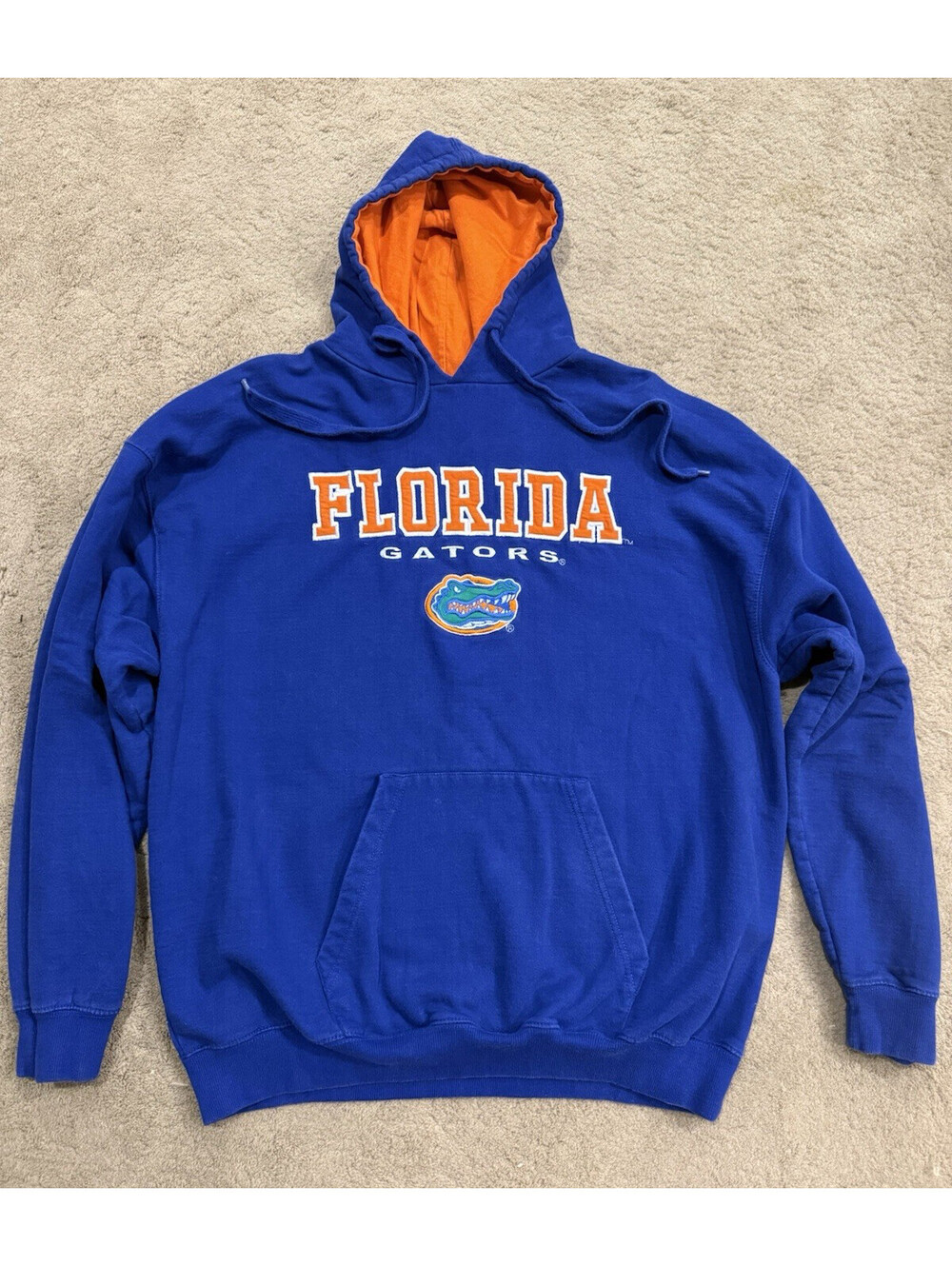 Vintage Florida Gators Stitched OVB Old Varsity Hoodie Mens Sweatshirt Size XL